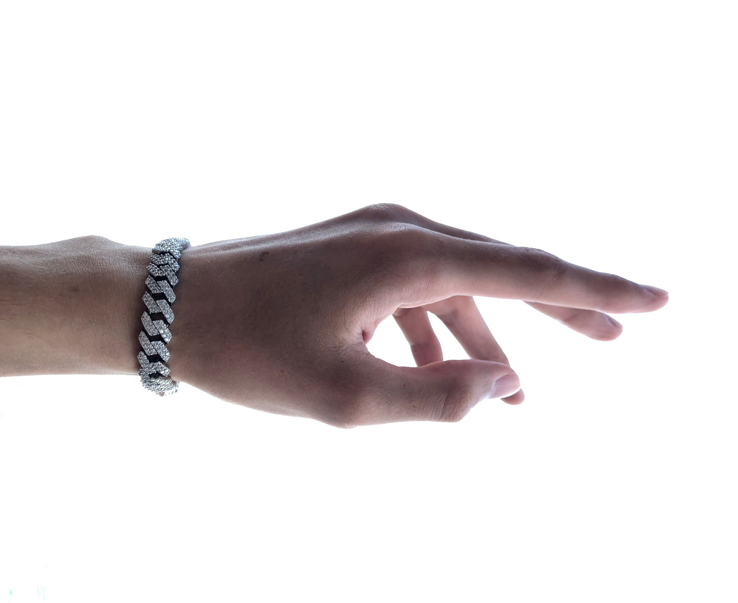 Slant Cuban Bracelet