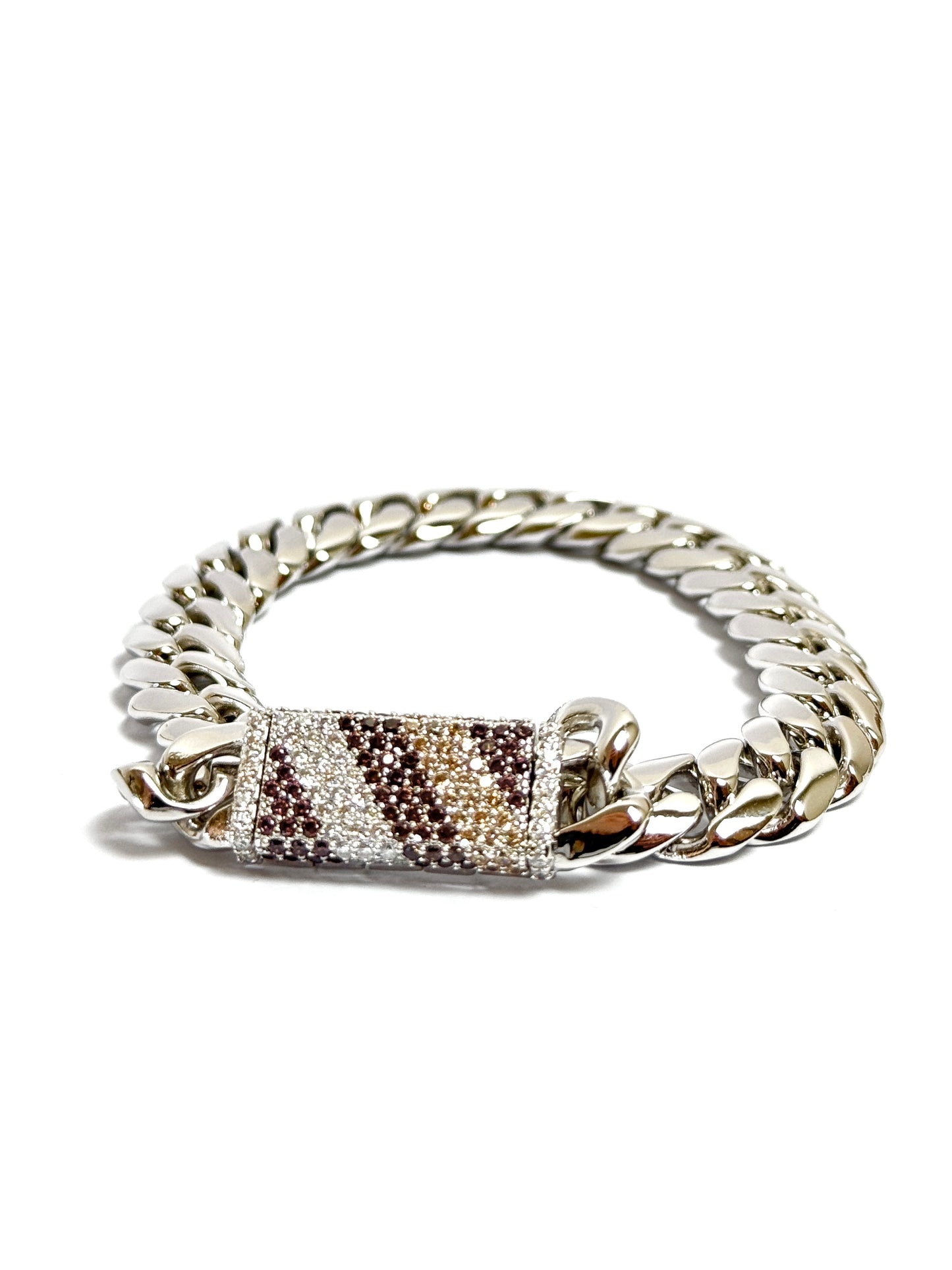Miami Cuban Bracelet "Mocha"