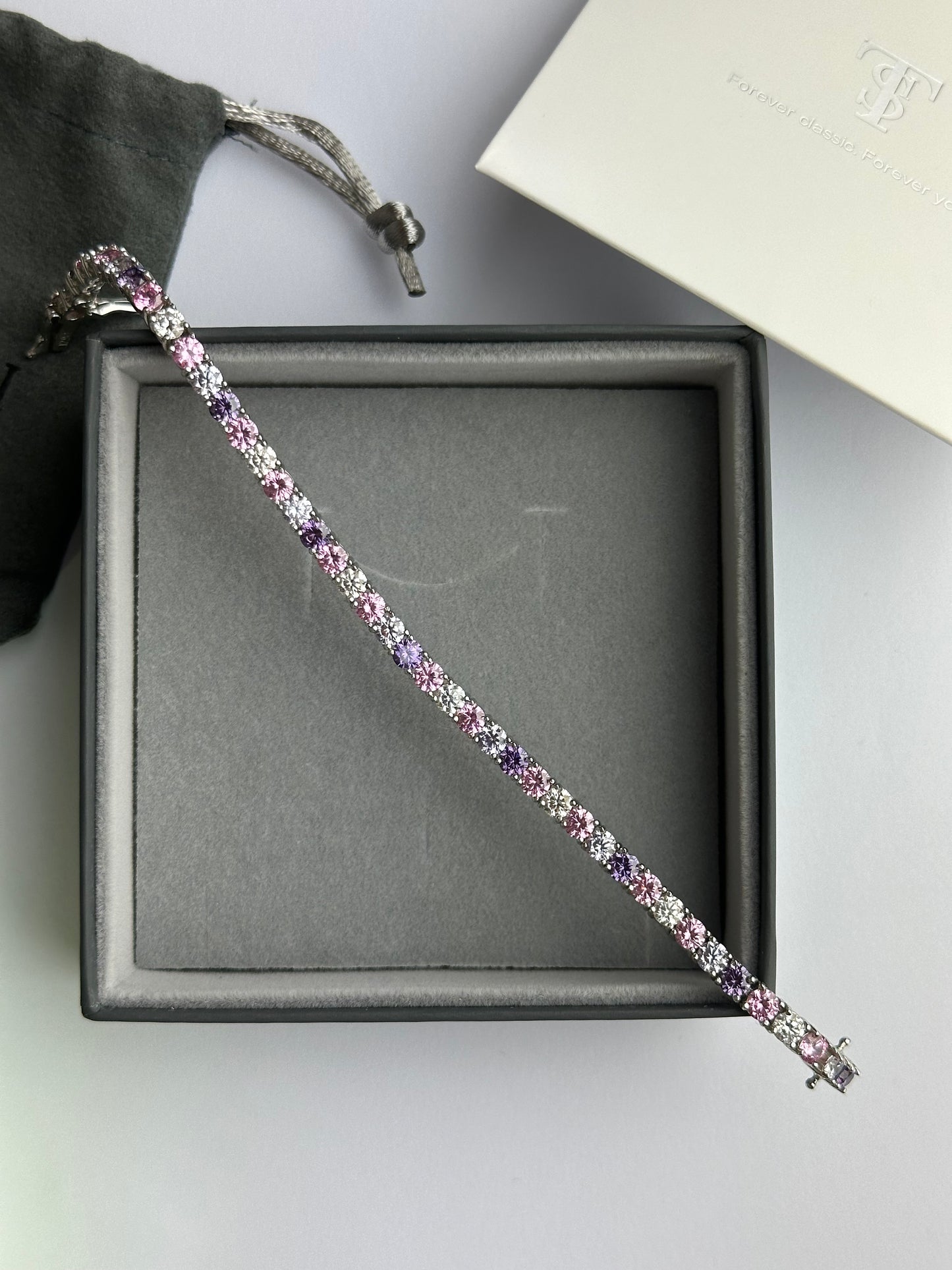 TENNIS Bracelet "Purple Sprite"